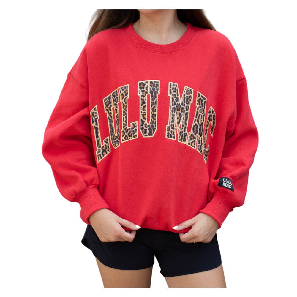 LULU MAC RED LEOPARD