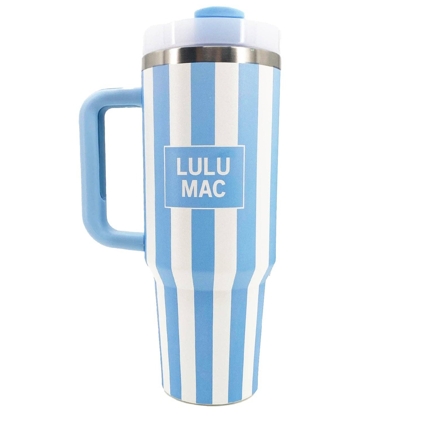 LuLu Mac-4412 Stripe-Light Blue Tumberl