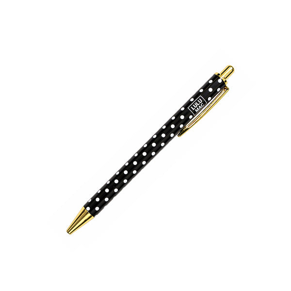 LULU MAC | Black/White Dot Ink Pen