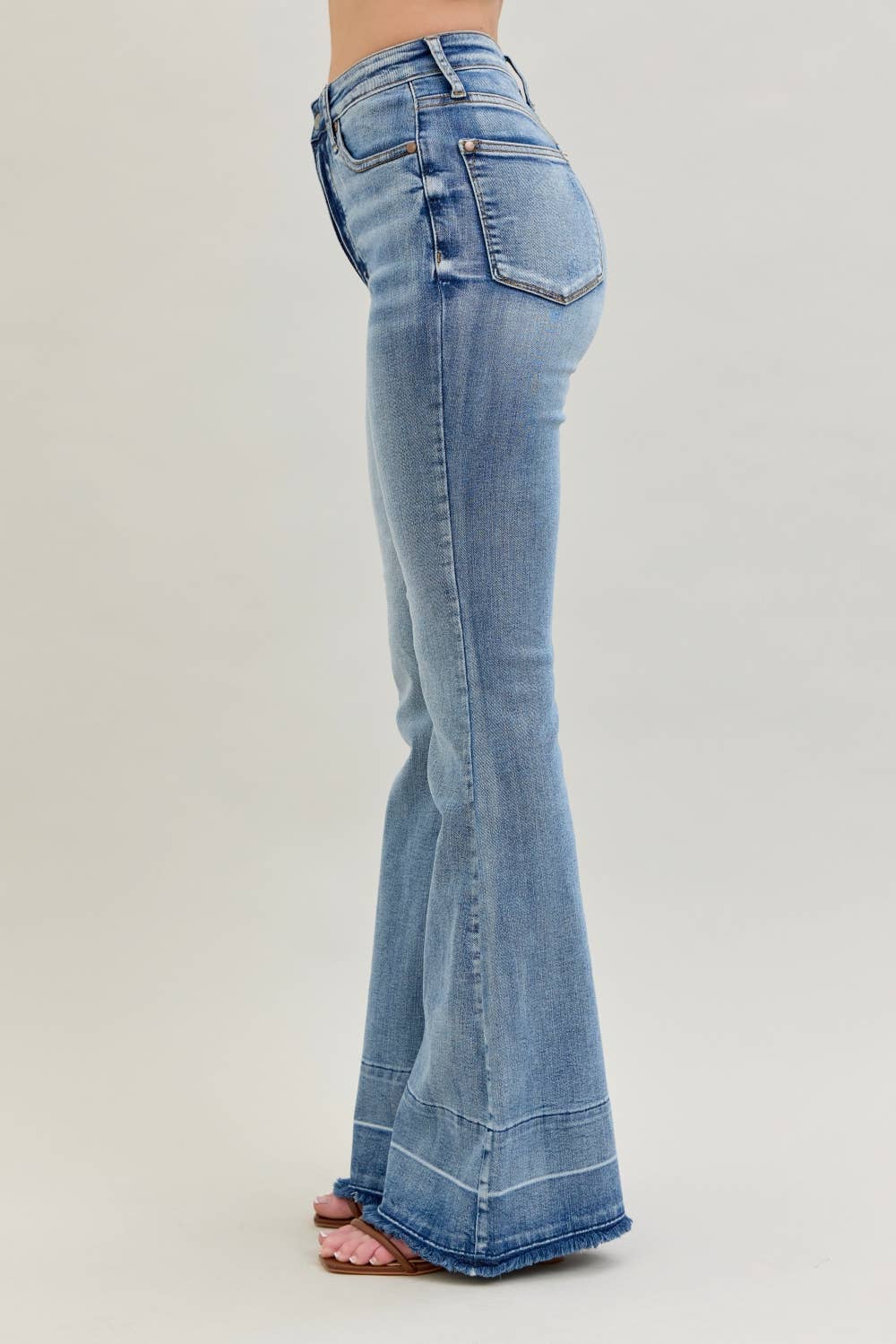 HW “Tummy Control” w/ Release Hem Flare – Judy Blue