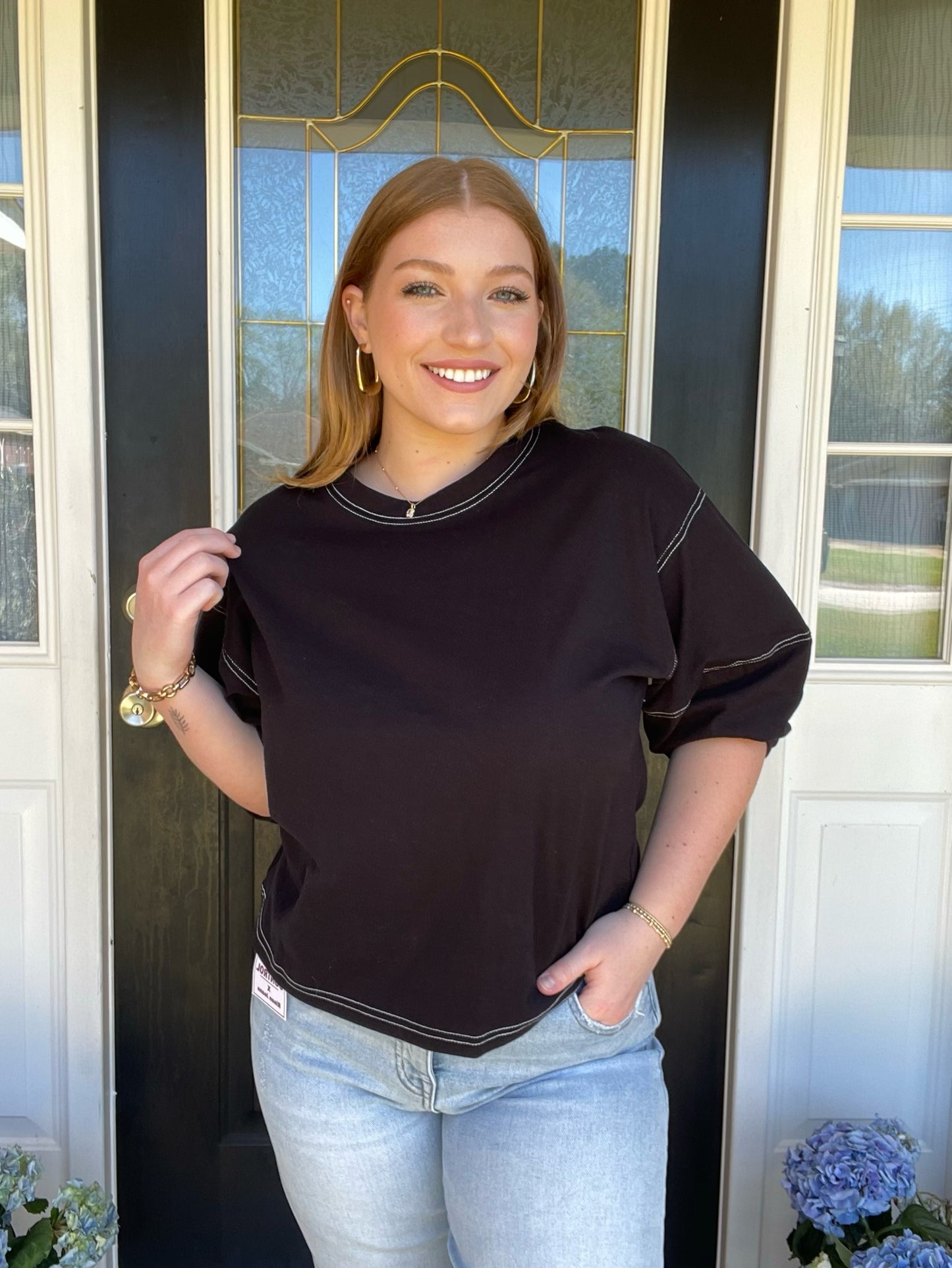 The Everyday Babe Top Black