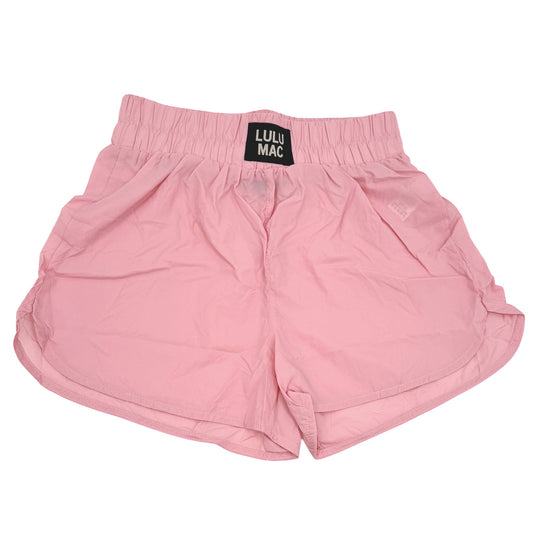 LULU MAC YOUTH |  LIGHT PINK KIDS SOLID SHORT