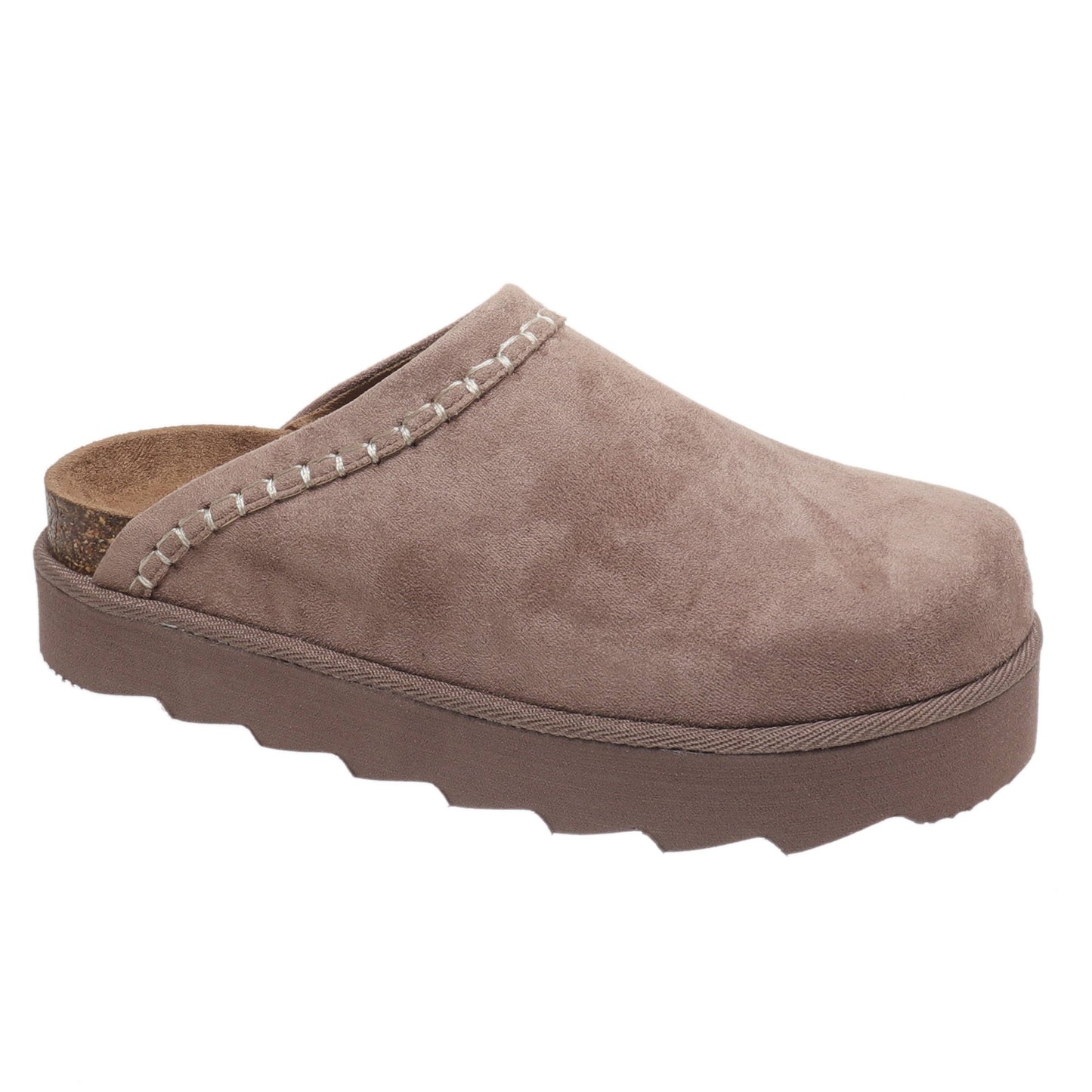 Pierre Dumas Outwoods Sunday-4 Taupe Clog