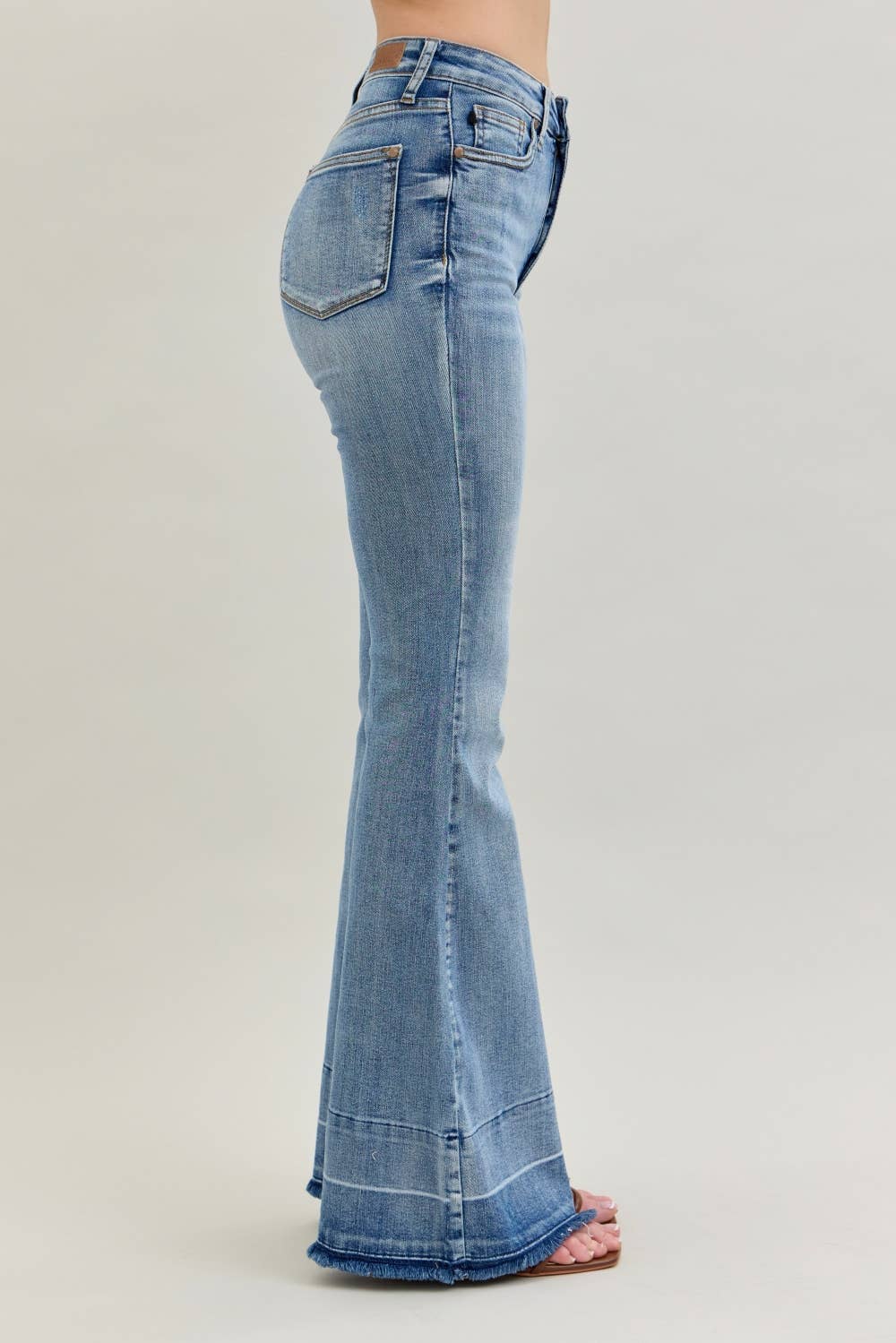 HW “Tummy Control” w/ Release Hem Flare – Judy Blue