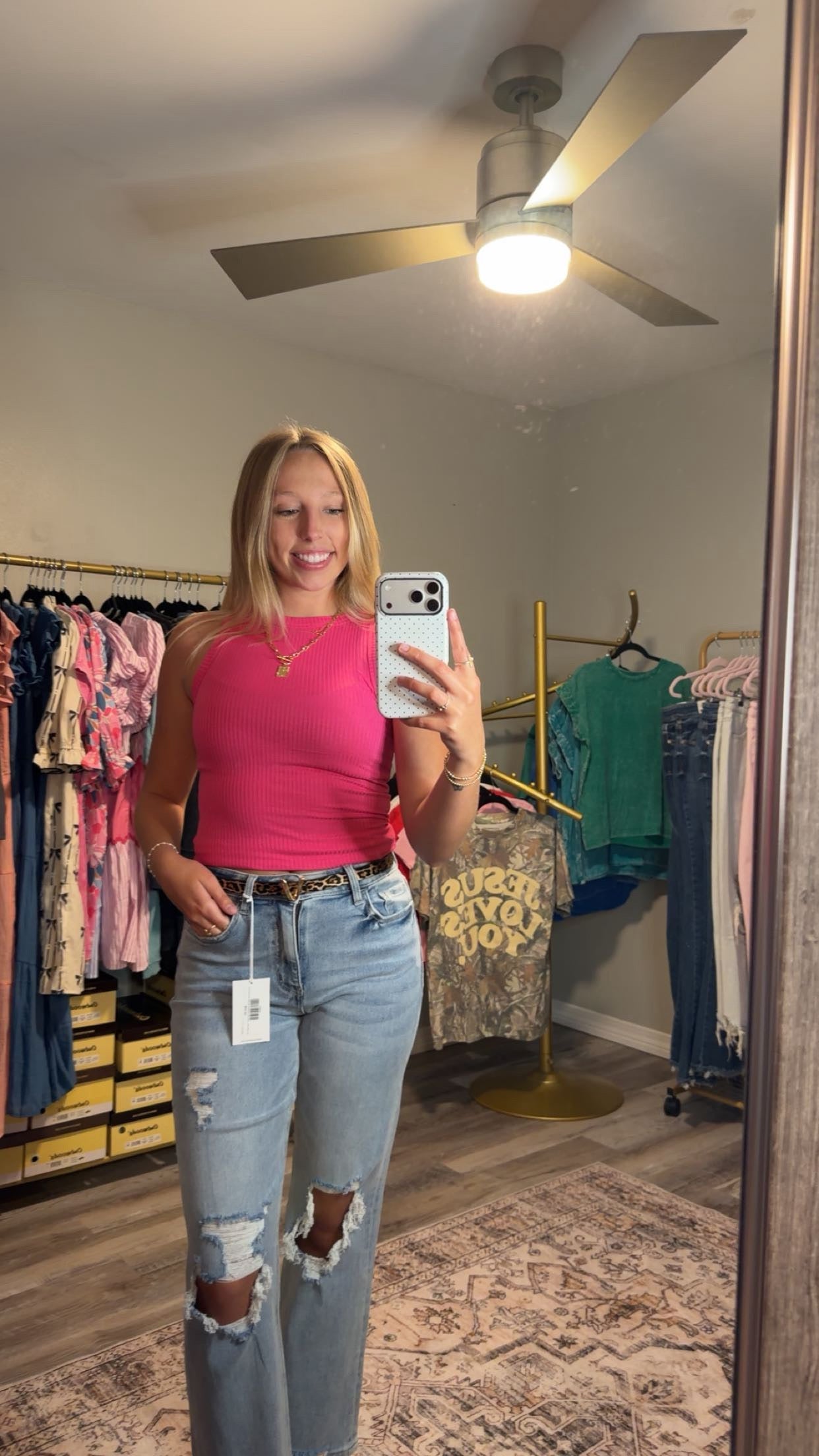 Basic Tank Fuchsia