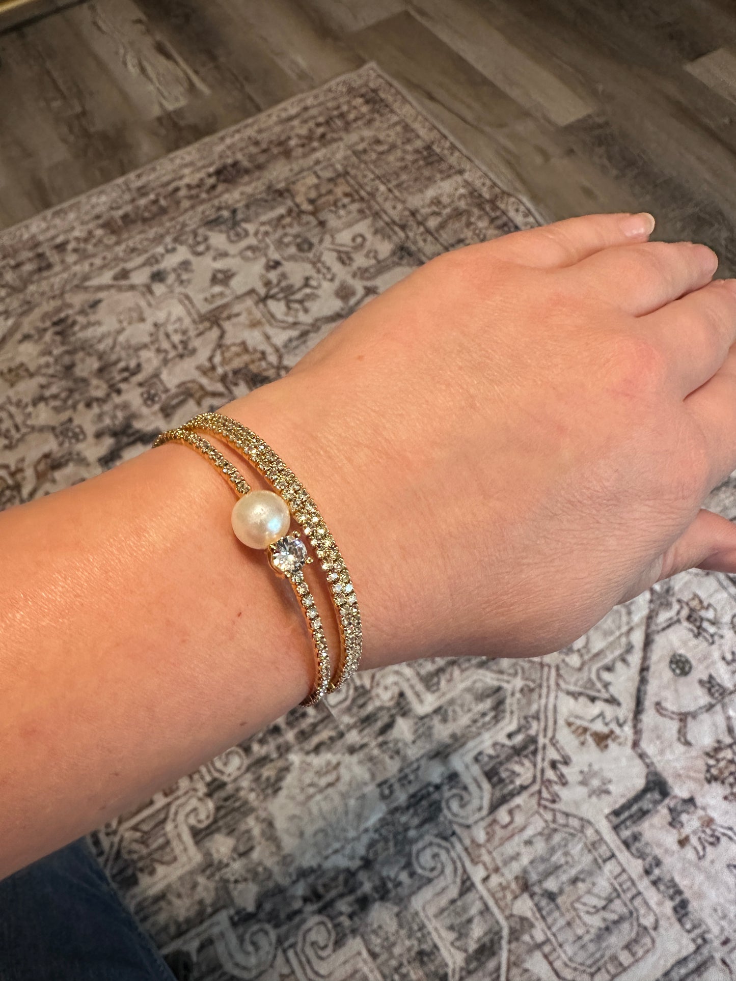 Pearl Girl Bracelets: Amber