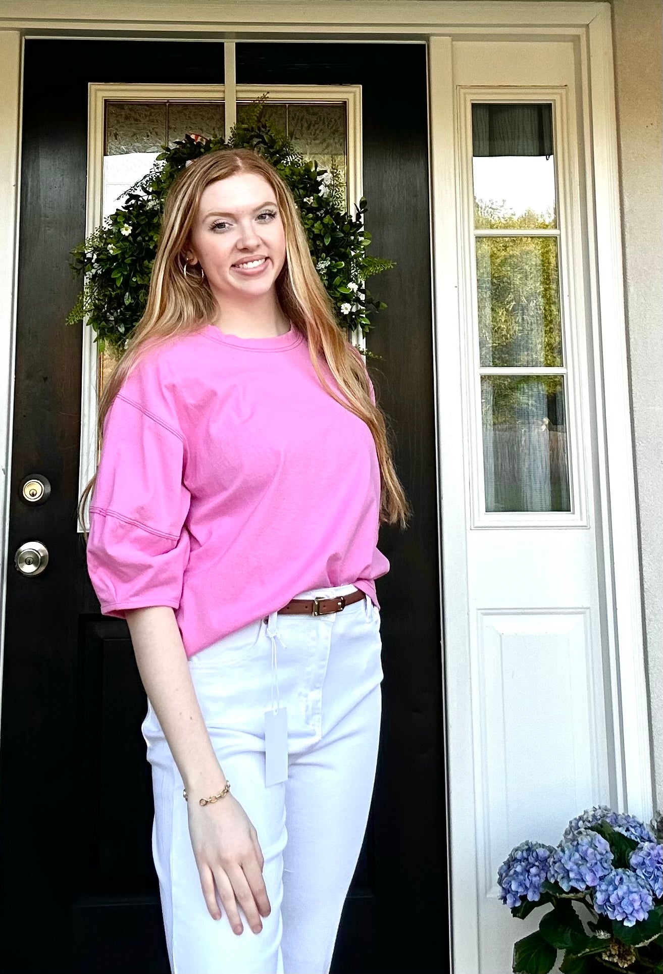 The Everyday Babe Top Pink