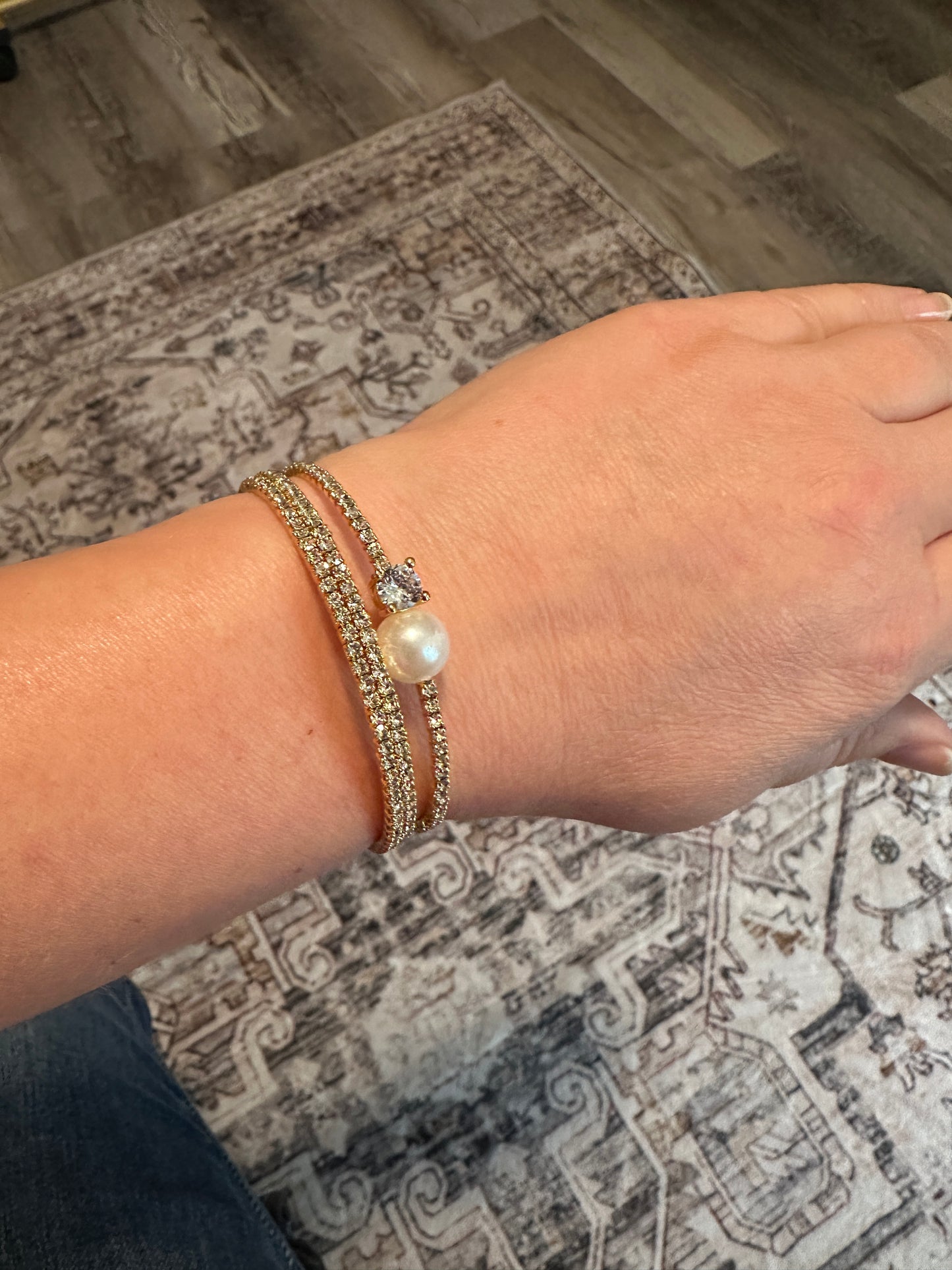 Pearl Girl Bracelets: Amber