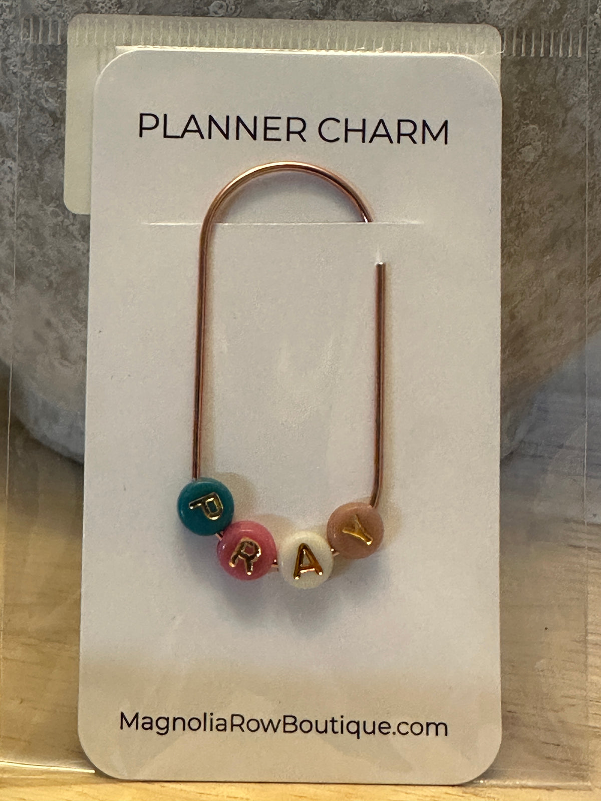 PRAY Bible Bookmark Clip