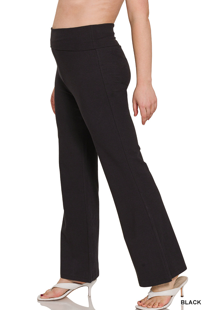 CurveFlare Leggings BLACK (Curvy)