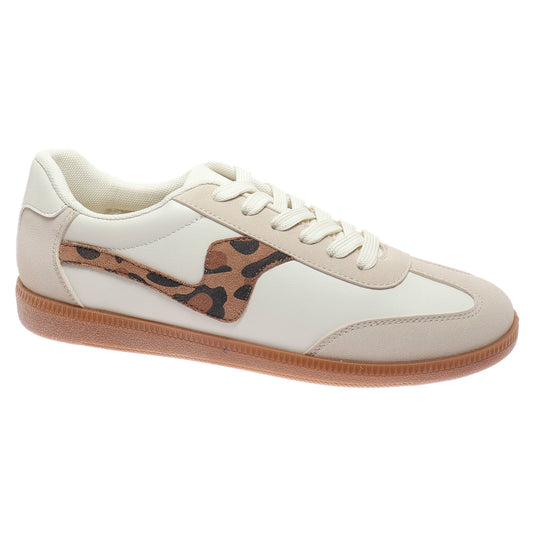 Pierre Dumas Outwoods Great-1 Leopard Print Sneakers