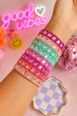 LULU MAC Rhinestone Bracelet